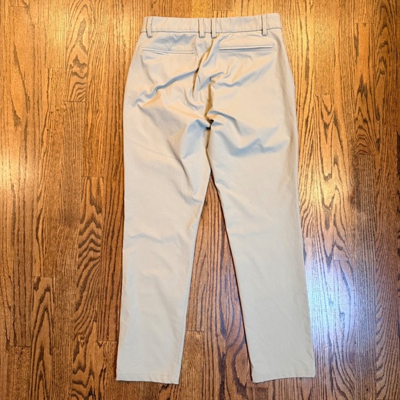 Rhone Commuter Pants Slim Fit Performance Stretch Trousers 31x30 Tan Khaki Golf - Picture 2 of 10